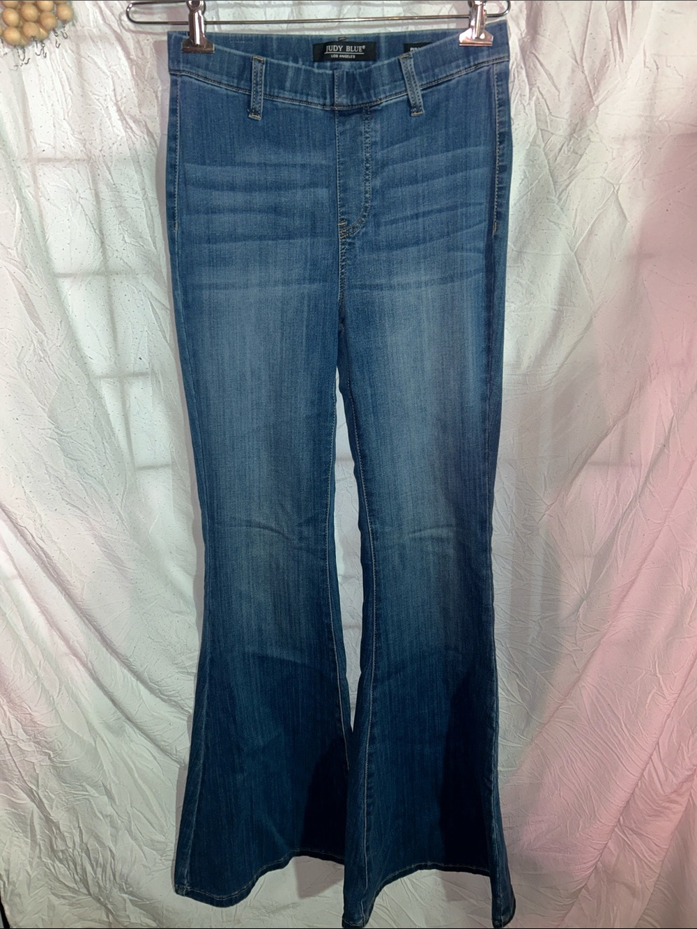 Judy Blue Mid Wash Flare Jeans - Blue size 5/27